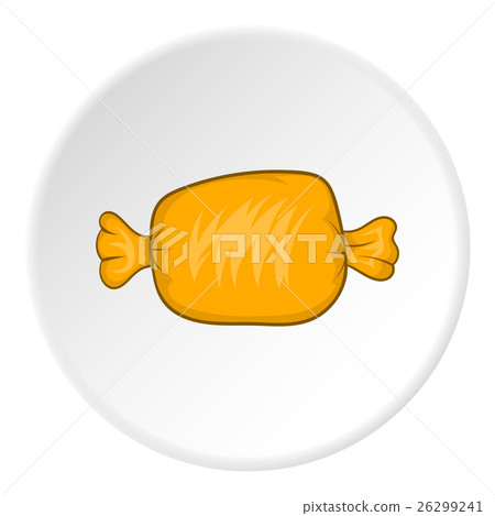 Packing for sweets icon, cartoon style 26299241