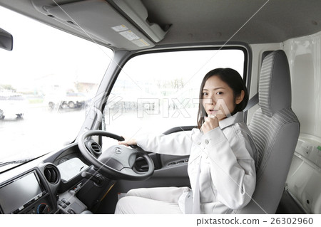 女性卡車司機圖像 26302960