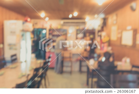 Coffee shop blur background with bokeh image . Coffee shop blur background with bokeh image . 26306167