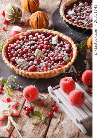 Delicious Christmas cranberry tart Delicious Christmas cranberry tart 26311748