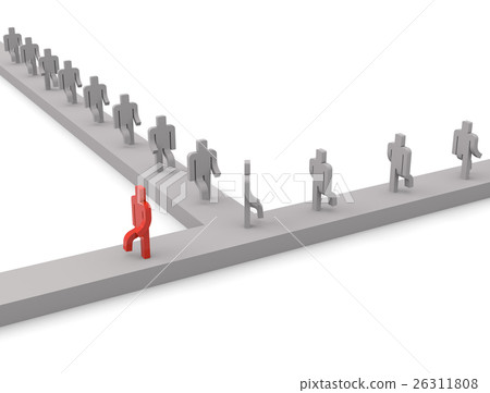 A parting road 26311808