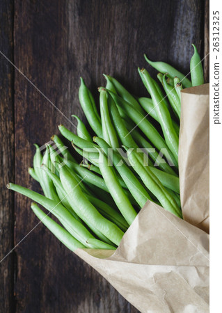 图库照片: french beans