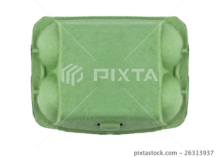 Top view of simple green egg holder Top view of simple green egg holder 26313937