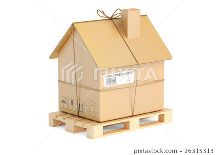 Household moving services concept. 26315313