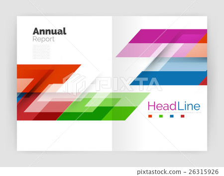 Motion concept. Business annual report cover 26315926