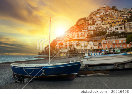 positano beach sorrento town south italy positano beach sorrento town south italy 26316468