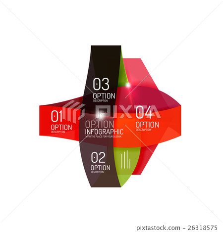 Abstract background, geometric infographic option Abstract background, geometric infographic option 26318575