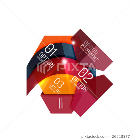 Abstract background, geometric infographic option Abstract background, geometric infographic option 26318577