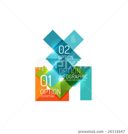 Abstract background, geometric infographic option Abstract background, geometric infographic option 26318847