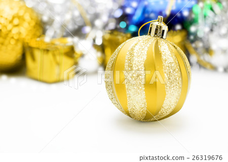 Christmas Decoration. Holiday Decorations on bokeh Christmas Decoration. Holiday Decorations on bokeh 26319676