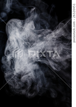 Abstract white smoke Weipa 26320451