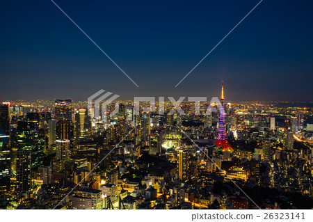 [東京]東京塔在晚上 26323141