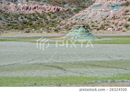 Baja California desert and cortez sea landscape Baja California desert and cortez sea landscape 26324500