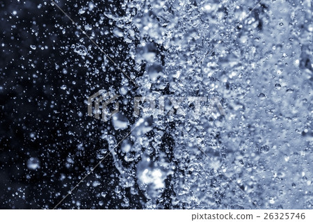 Blue renewable energy power water splashes drops 26325746