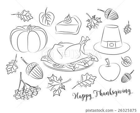 Happy Thanksgiving set Happy Thanksgiving set 26325875