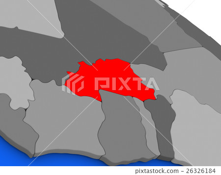 Burkina Faso in red Burkina Faso in red 26326184