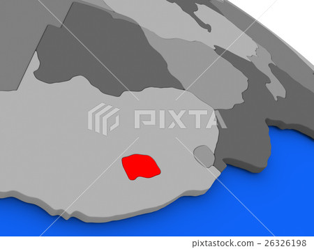 Lesotho in red Lesotho in red 26326198