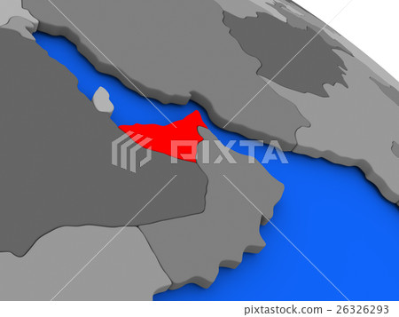 United Arab Emirates in red United Arab Emirates in red 26326293
