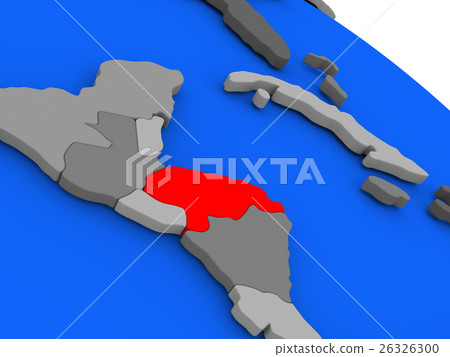 Honduras in red 26326300