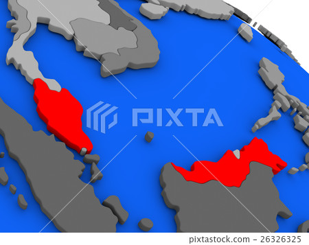 Malaysia in red 26326325