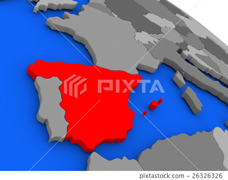 Spain in red Spain in red 26326326