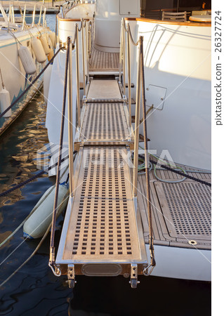 Yacht extended telescopic gangway 26327724