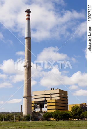 Thermal power plant of Foix in Cubelles, Barcelona 26327965