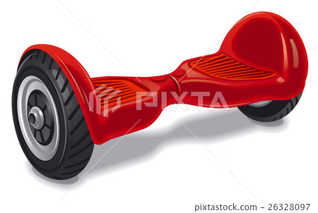 red modern gyroboard 26328097