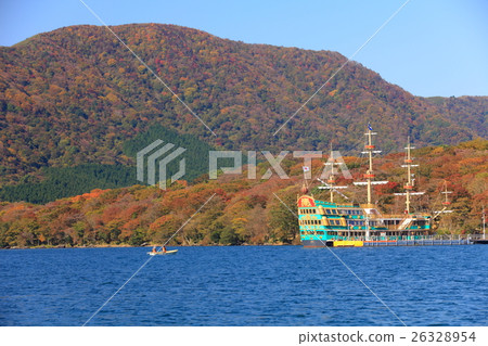 箱根海盜船和秋葉Ashinoko 26328954