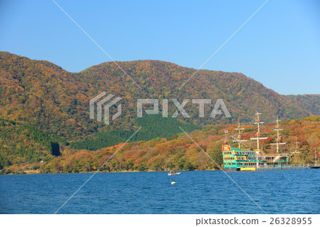 箱根海盜船和秋葉Ashinoko 26328955