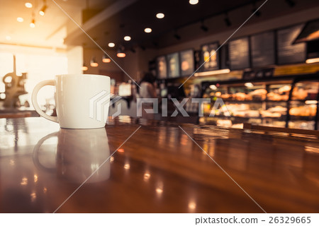 coffee cup in coffee shop coffee cup in coffee shop 26329665
