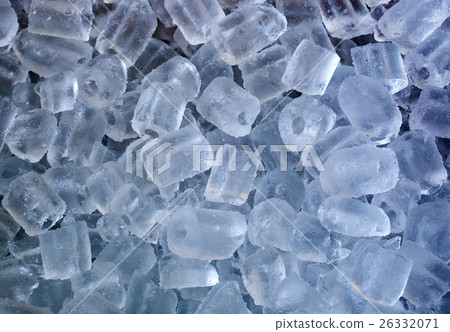 Ice cube cold pattern 26332071