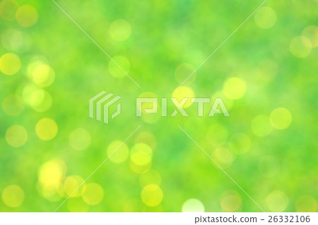 Green yellow bokeh background 26332106