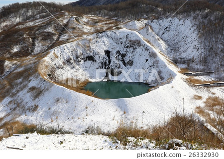Yukunoku crater of snow. 26332930