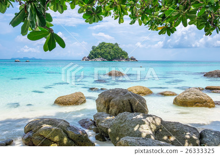 Andaman crystal sea white sand beach Andaman crystal sea white sand beach 26333325