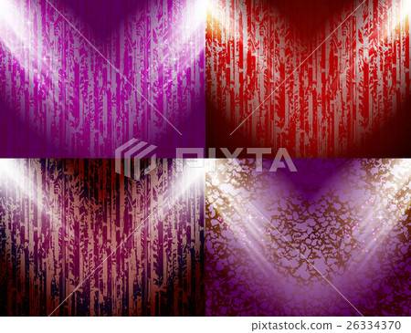 Set of Background with frames and spotlights. Vect Set of Background with frames and spotlights. Vect 26334370