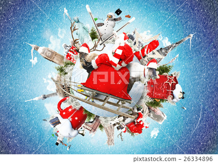 Christmas and New Year, winter vacations 26334896