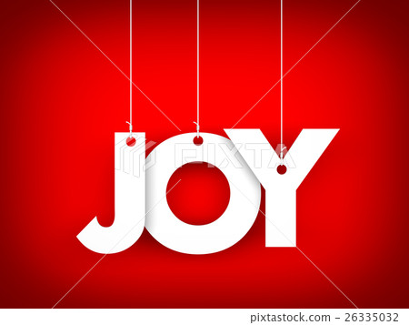 Word JOY hanging on the ropes Word JOY hanging on the ropes 26335032