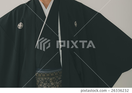 fitting, man's formal divided skirt, japanese clothing 26336232