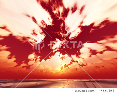 Wind and clouds with the sea 26339161