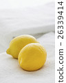 Bath towel and lemon 26339414