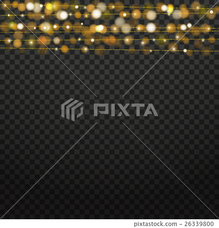 Christmas lights elements background.Glowing light Christmas lights elements background.Glowing light 26339800