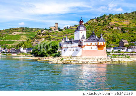 Pfalzgrafenstein Castle in the Rhine river Pfalzgrafenstein Castle in the Rhine river 26342189