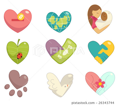 Volunteer Hearts Icon 26343744