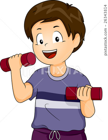 Kid Boy Dumbbells 26343814