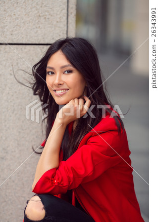 Portrait of asian woman 26343991