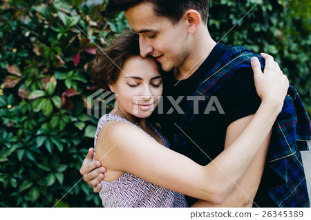 guy and girl in the park guy and girl in the park 26345389