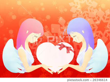 雙心女神（雪紅水晶） 26346614