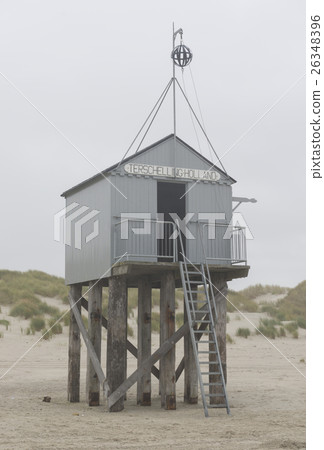 Famous sea cottage on Terschelling in Netherlands Famous sea cottage on Terschelling in Netherlands 26348396