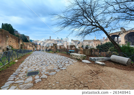 Roman Forum in Rome, Italy. Roman Forum in Rome, Italy. 26348941